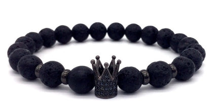 Men's Crown & Medieval Helmet Bracelet