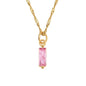 Color Twelve Birthstone Necklace