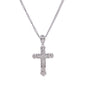 Iced Out  Cross Necklace