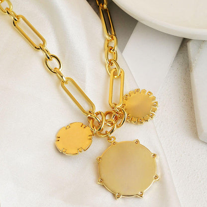 Sun Pendant Necklace