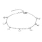 Double-Layered Heart Anklet