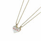 Heartbeat Magnetic Heart Couple Necklace