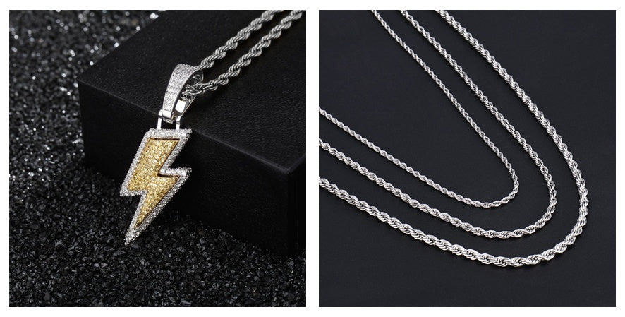 Lightning Pendant Chain