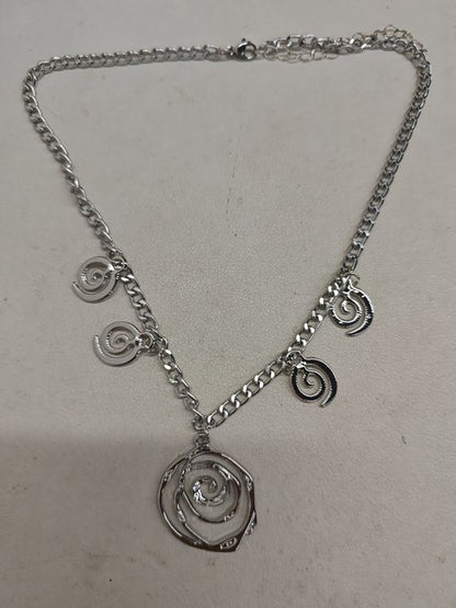 Spiral Donut Necklace, Bracelet & Earrings Set