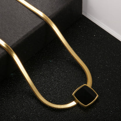 Gold-Plated Stainless Steel Necklace