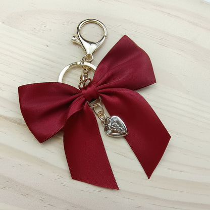 Red Bow Keychain Pendant