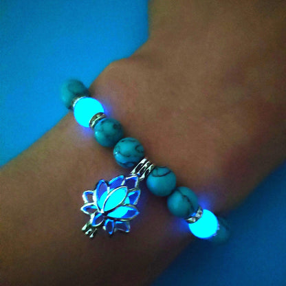 Energy Luminous Lotus Flower Bracelet