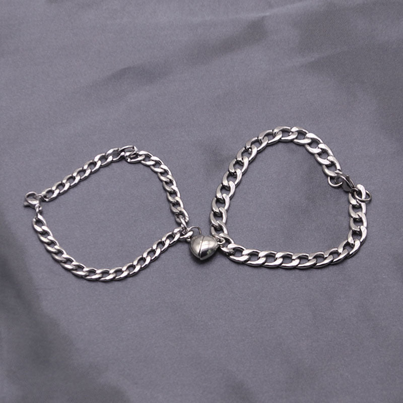 Magnetic Couple Bracelet Set