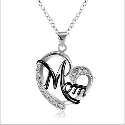 Heart Shaped Diamond Necklace