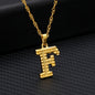 26 Letters Gold-Plated Pendant Necklace