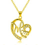 Heart Shaped Diamond Necklace