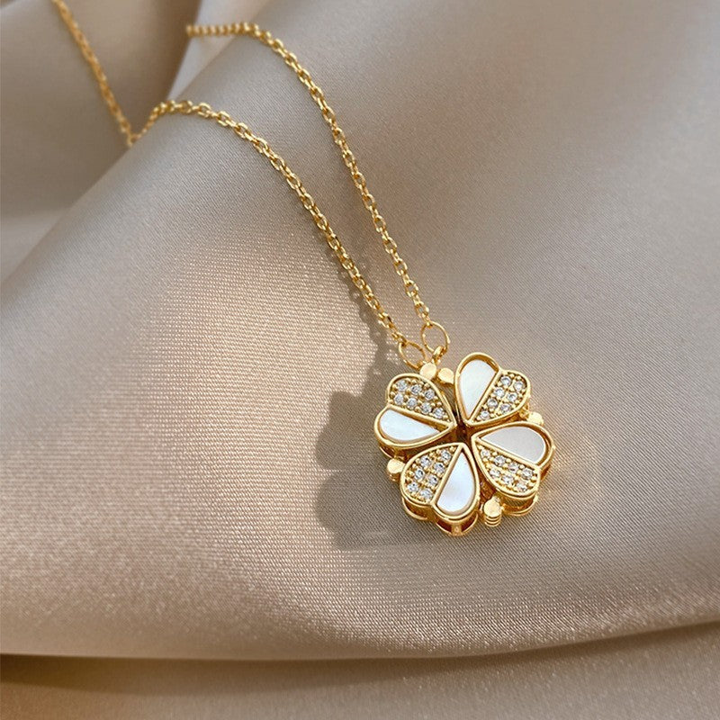 Four Leaf Clover Pendant Necklace