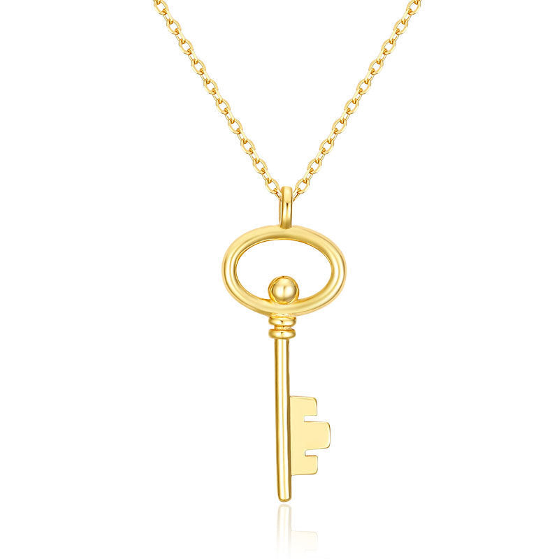 Sterling Silver Key Necklace