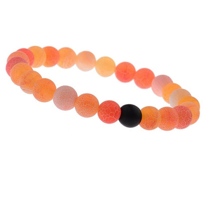 Colourful Agate Bead Bracelet