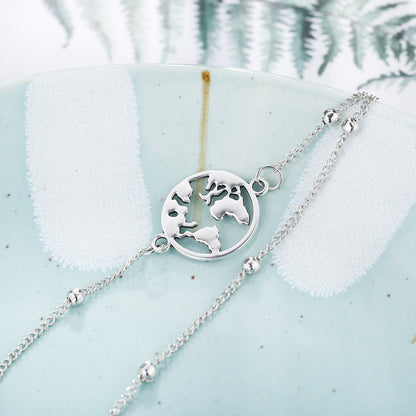 Three-Piece Anklet Set