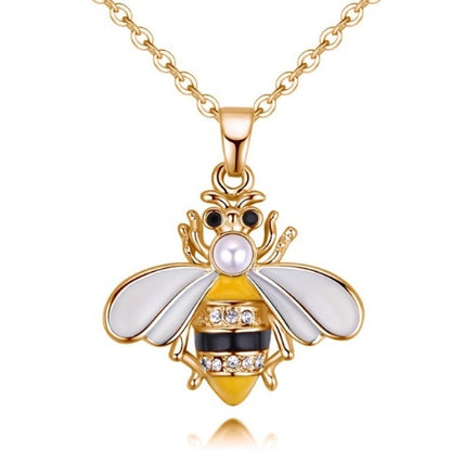 Bee Pendant Necklace