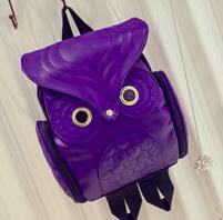 Women's Owl Backpack – Japanese & Korean Trends, Fashionable Leisure Travel Bag with Cartoon Personality