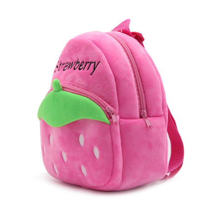 Strawberry Plush Backpack for Toddlers
