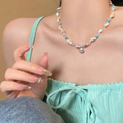 Butterfly & Pearl Necklaces