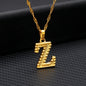 26 Letters Gold-Plated Pendant Necklace