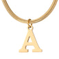 Minimalist A-Z Letter Pendant Necklace