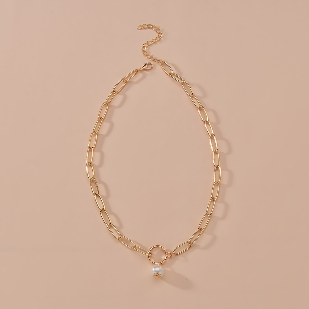 Round Shaped Pearl Necklace