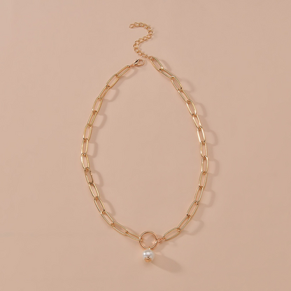 Round Shaped Pearl Necklace