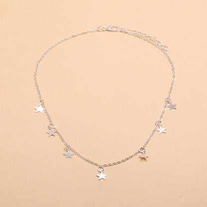 Five-Pointed Star Pendant Necklace
