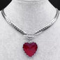 Spicy Love Heart Choker Necklace