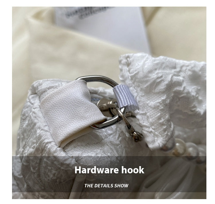 Pearl Bow Underarm Bag