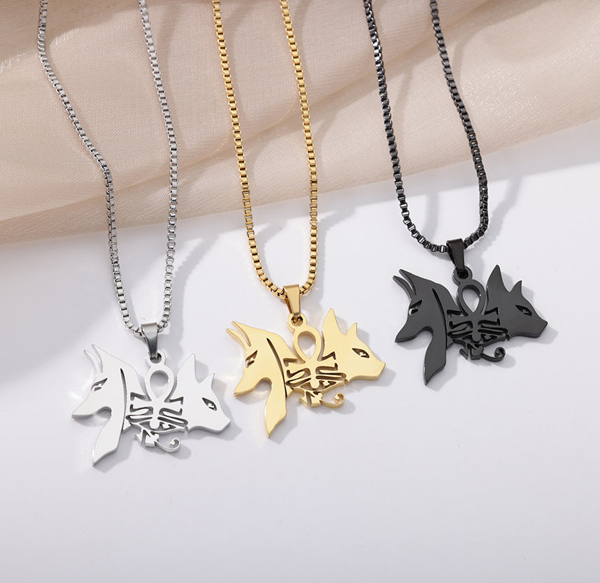 Lucky Tree Cross Necklace