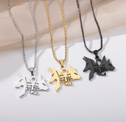 Lucky Tree Cross Necklace