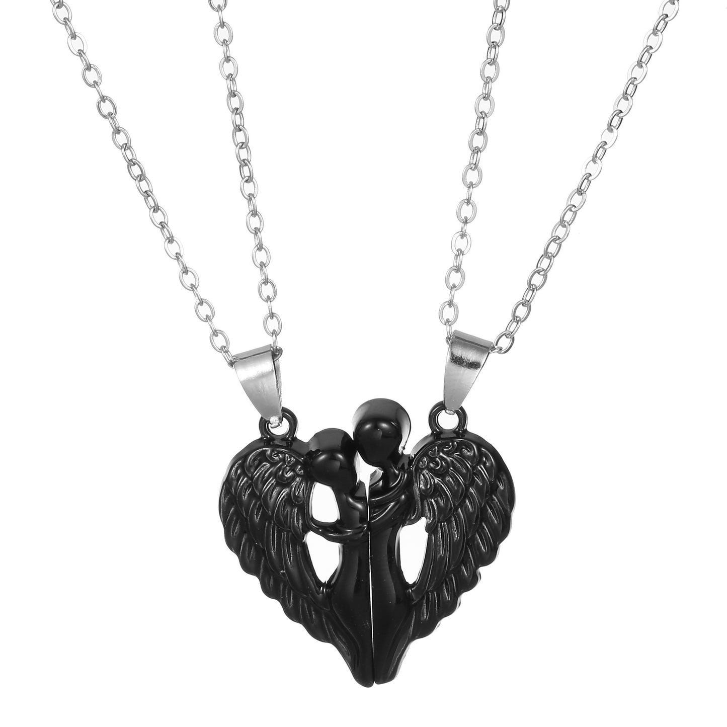 Angel Wings Hug Necklace