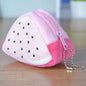 Plush Triangle Fruit Coin Purse