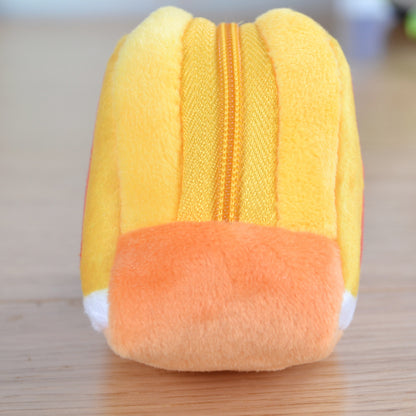 Plush Triangle Fruit Coin Purse