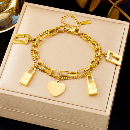 Luxury Women’s Titanium Steel Bracelets