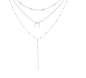 Multilayer Crescent Moon Choker Necklace