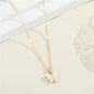 Butterfly Resin Clavicle Necklace