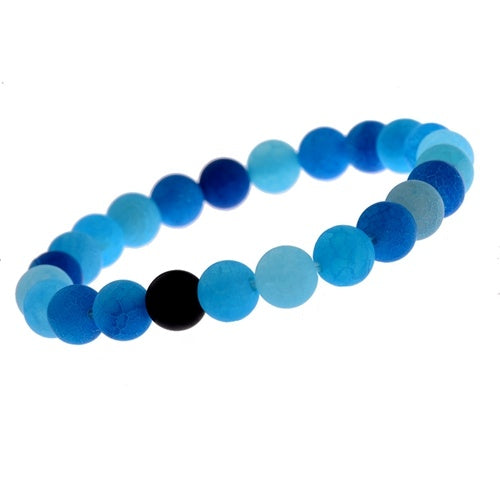 Colourful Agate Bead Bracelet