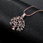 Big Tree of Life Diamond Pendant Necklace