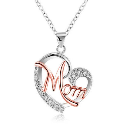 Heart Shaped Diamond Necklace
