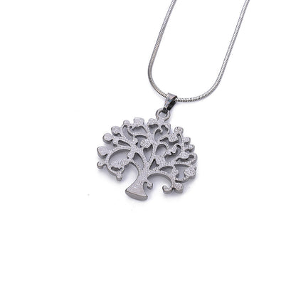 Big Tree of Life Diamond Pendant Necklace