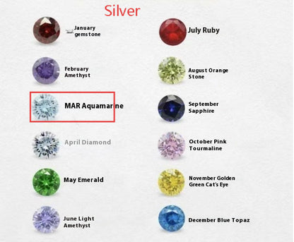 Zircon Birthstone Necklace