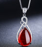 Emerald, Ruby Clavicle Necklace