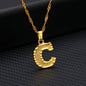 26 Letters Gold-Plated Pendant Necklace