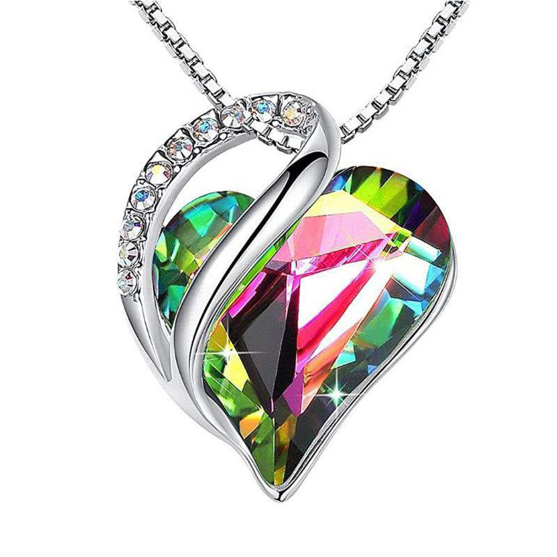 Multicolour Heart Necklaces