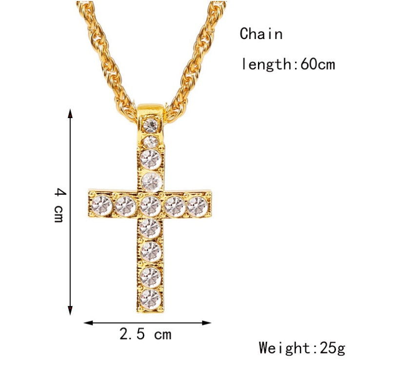 Cross Clavicle Chain Necklace