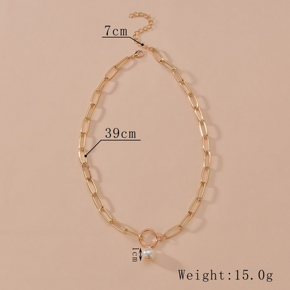Round Shaped Pearl Necklace
