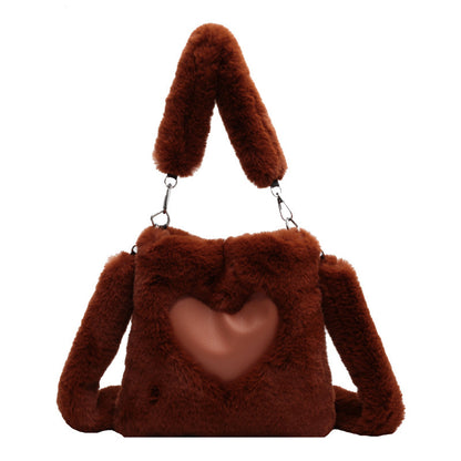 Plush Shoulder Bag