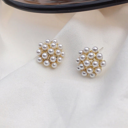 Pineapple & Starfish Pearl Earrings